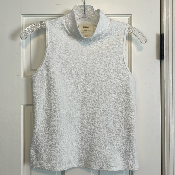 Anthropologie Maeve Mock Neck Tank - Picture 1 of 6